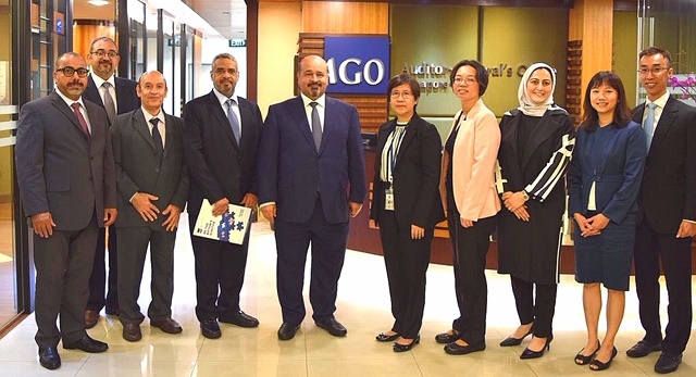 The National Audit Office (NAO) Auditor-General visits the Auditor-General’s Office (AGO) of Singapore to discuss cooperation