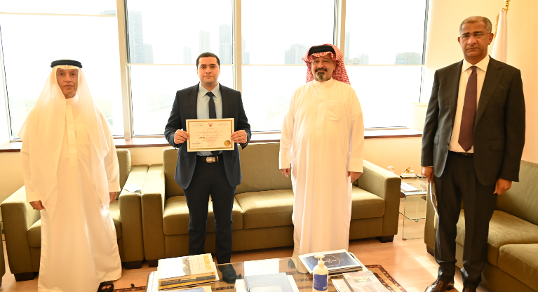 National Audit Office employee Mohamed Hassan Aldallal obtains Certified Public Accountant (CPA) certificate