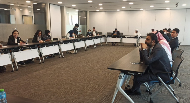 The National Audit Office speaks about its audit mandate and its work to diplomats from the Asian Cooperation Dialogue 