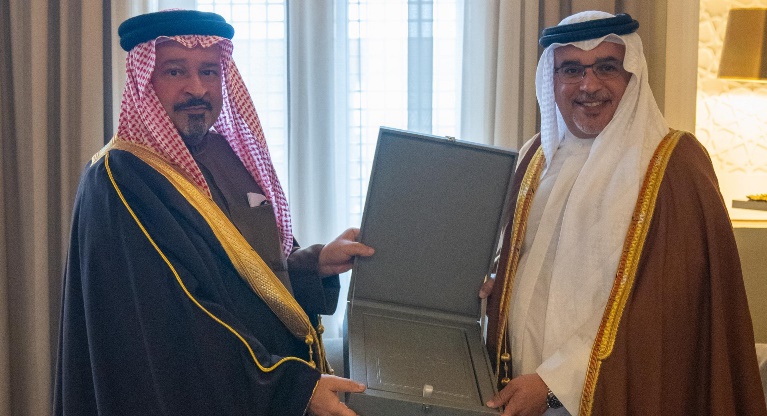 HRH the Crown Prince and Prime Minister receives the 2021-2022 NAO Annual Report