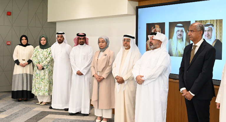 His Excellency Shaikh Ahmed bin Mohammed Al Khalifa congratulates NAO's employees on Eid Al-Adha