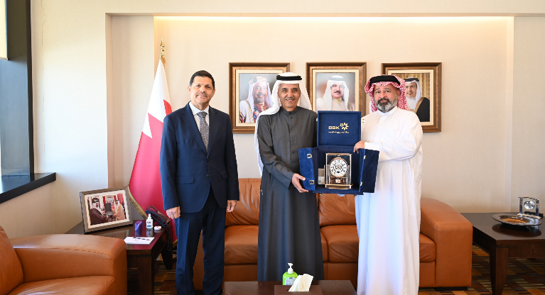 رئيس" ديوان الرقابة" يستقبل رئيس مجلس الإدارة والرئيس التنفيذي لبنك البحرين والكويت
