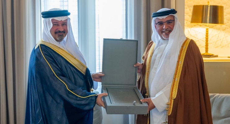 His Royal Highness the Crown Prince and Prime Minister receives the National Audit Office’s annual report for the professional year 2022 - 2023