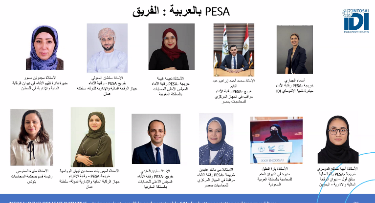 الزميلة أمينة الدوسري تُحاضر في ندوة لمبادرة (IDI)