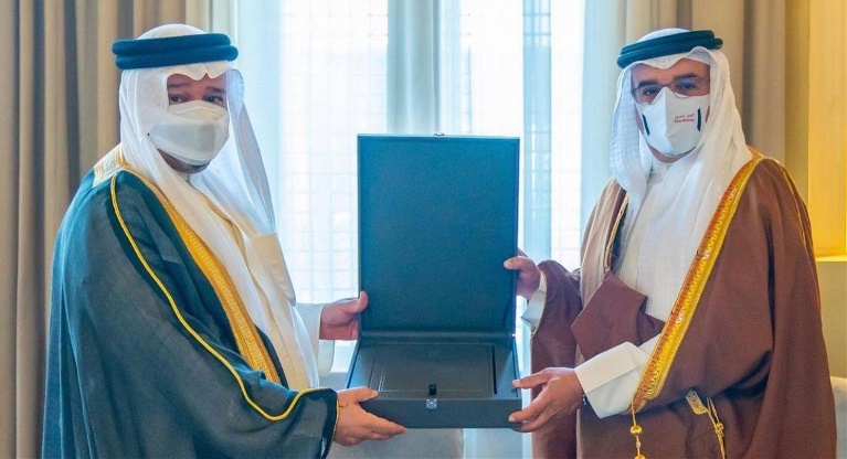 HRH the Deputy King receives the 2020-2021 NAO Annual Report