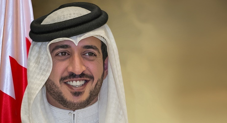 Auditor General of the National Audit Office congratulates His Highness Sheikh Khalid bin Hamad Al- Khalifa