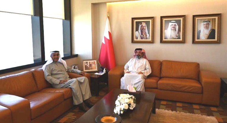Sheikh Ahmed bin Mohammed discusses strengthening partnership and cooperation with Engineer Basim Al Hamer 