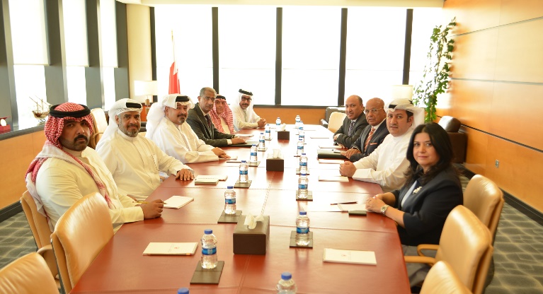رئيس ديوان الرقابة المالية والإدارية يستقبل رئيس وأعضاء جمعية المحاسبين البحرينية